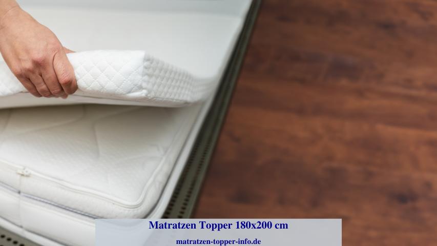 Matratzen Topper 180x200 